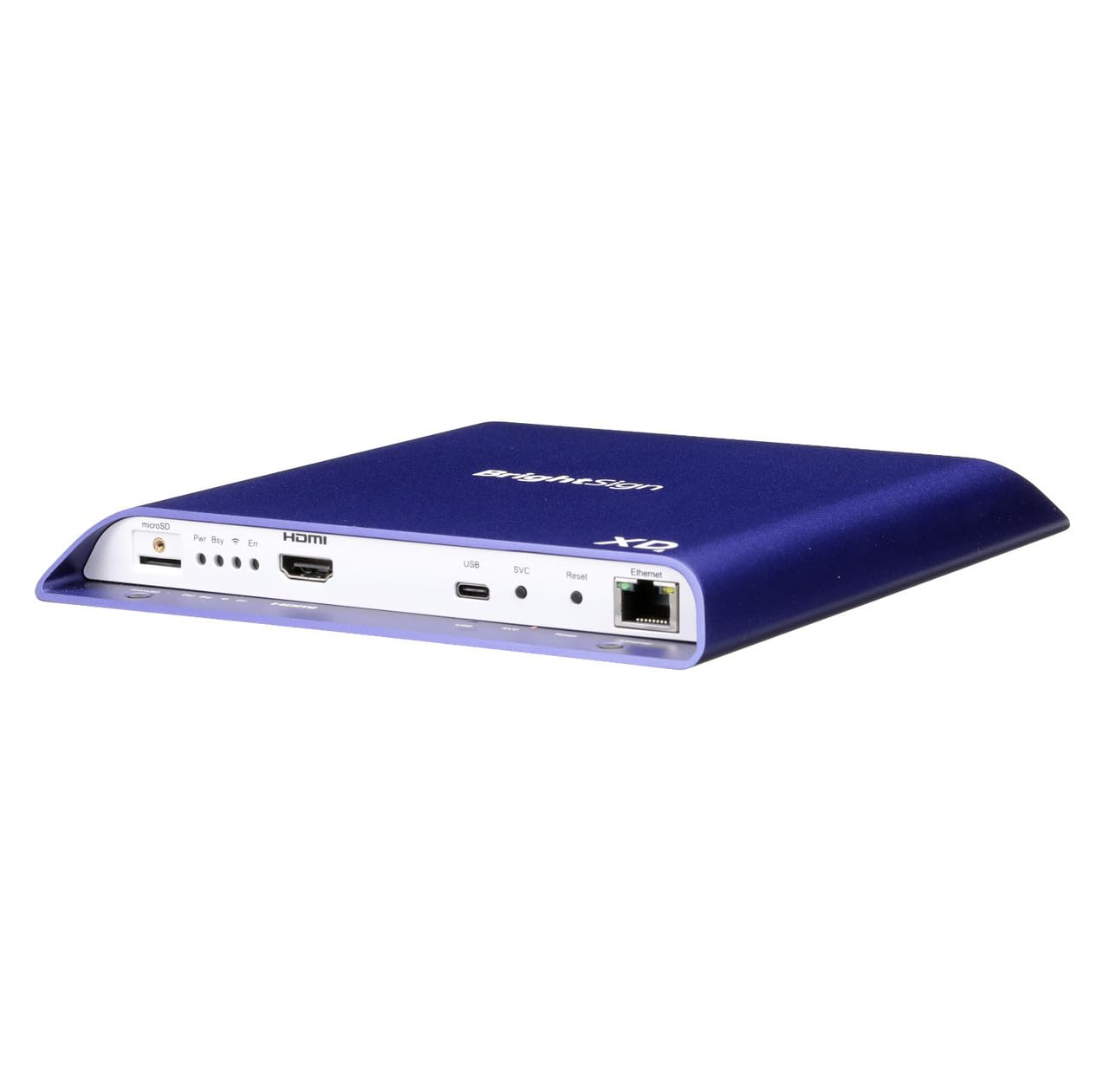 BrightSign XD1034 Expanded I/O Player with 8GB MicroSD Card - Single 4K / Dual 1080@60Fps Dolby Vision and HDR10+ video decoding, Live Feeds, H.265/H.264, HTML5, Video Walls, AutoWall, Zones (Renewed)
