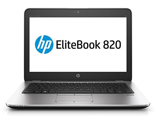 HP EliteBook 820 G3 12.5 FHD Laptop  i7-6500U (3.10 GHz), 16GB DDR4, 512GB SSD, 4G LTE, Intel HD Graphics 520, Wireless 11ac & Bluetooth 4.2, Windows 10 Pro - UK Keyboard layout - T9X46EA (Renewed)