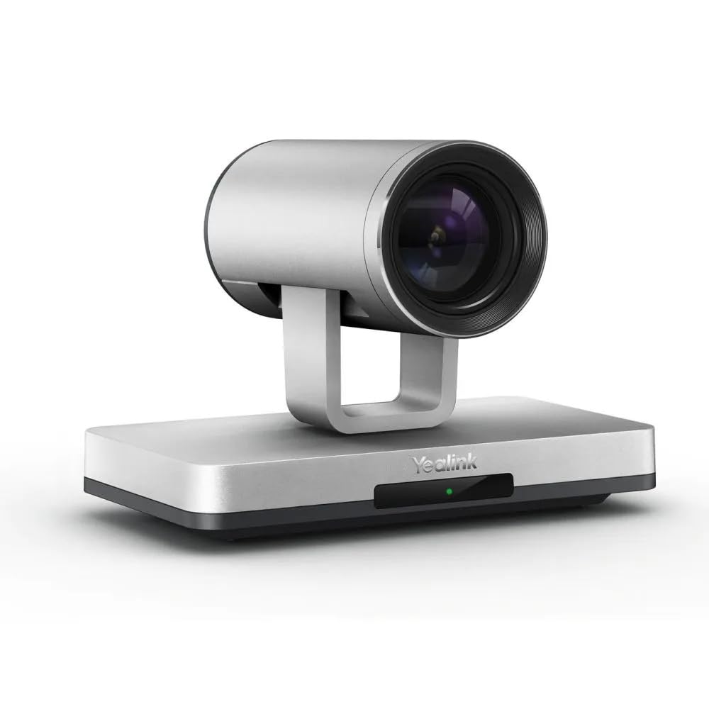 Yealink CP960-UVC80 Conference Room Kit - UVC80 FullHD Video Conferencing Camera, CP960 Conference Speakerphone, Mini-PC and Cable Management Box, 2x CPW90 Wireless Expansion Microphones (Renewed)