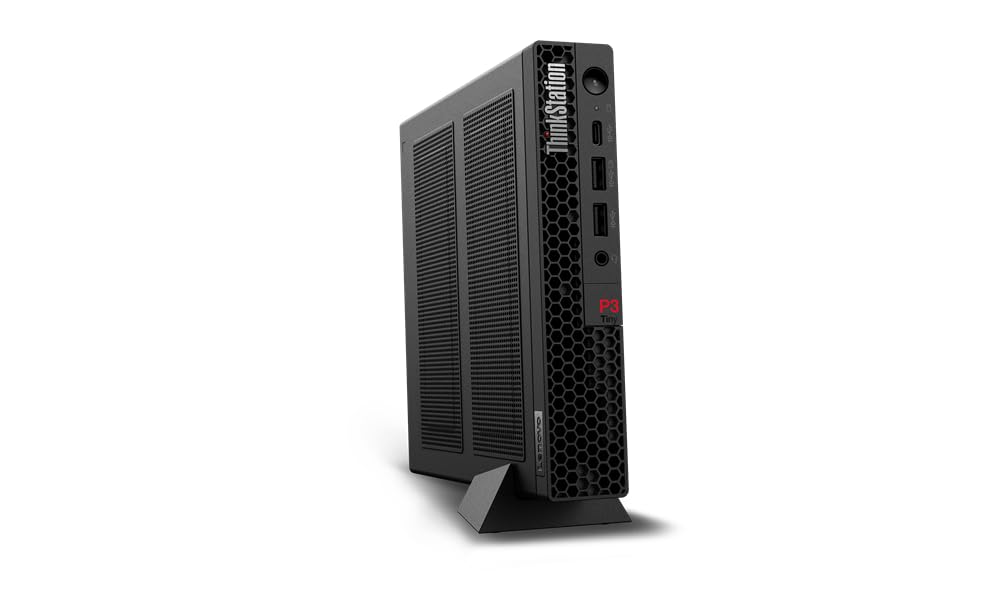 Lenovo ThinkStation P3 Tiny Workstation  i7-14700T (20 Cores, 1.3/5.2GHz), Nvidia T400 4GB, 2TB PCIe Gen 4.0x4 NVMe, 32GB DDR5, vPro, GbE, WIFI 6E & BT 5.3, Windows 11 Pro (Renewed)