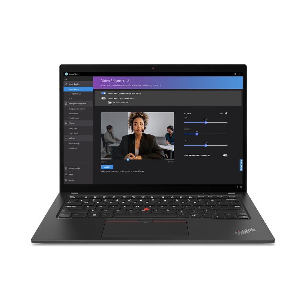 Lenovo ThinkPad T14s Gen 4 14 FHD+, i7-1355U (10 Core, up to 5.0GHz), 1TB PCIe Gen 4.0x4 NVMe, 16GB LPDDR5X, Fingerprint& Smartcard Reader, WIFI 6E & BT 5.3, UK Backlit Keys, Windows 11 Pro (Renewed)
