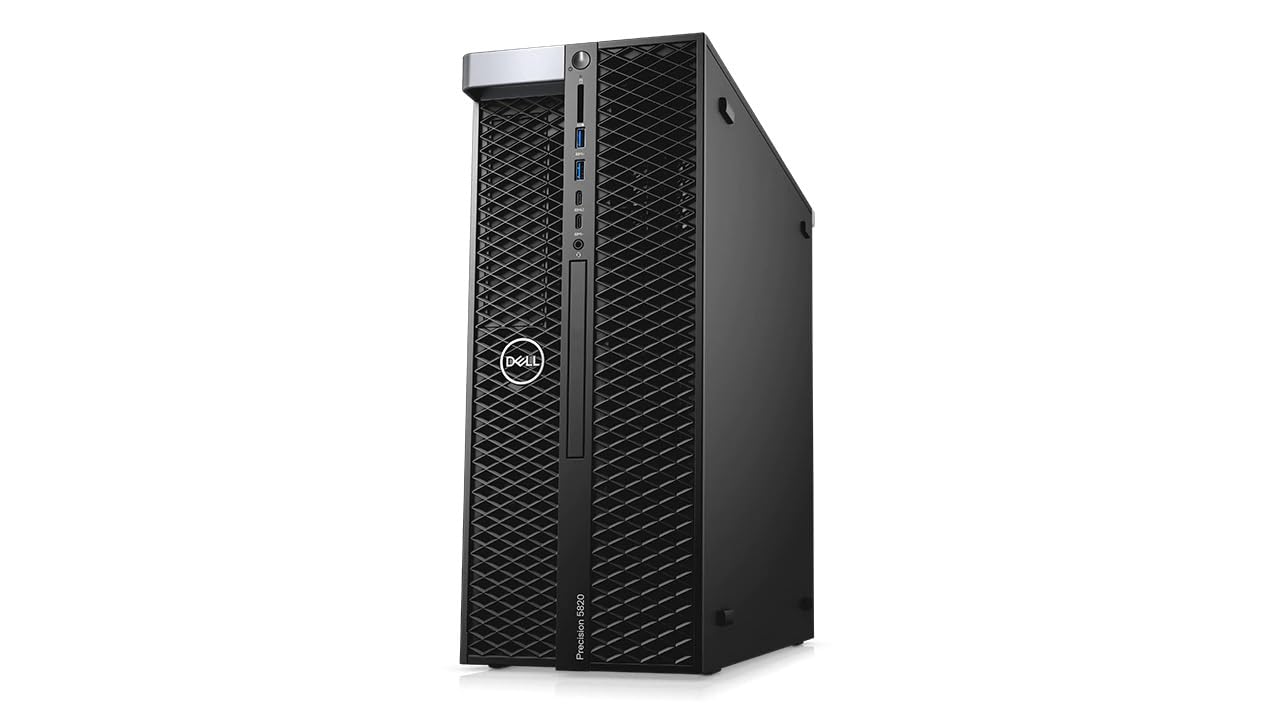 Dell Precision T5820, 128GB ECC RAM, 2TB NVMe SSD, 6TB HDD Workstation - Intel Xeon W-2245 (8 Cores, 4.7GHz), Nvidia RTX A2000, RAID Support, 950W (Renewed)