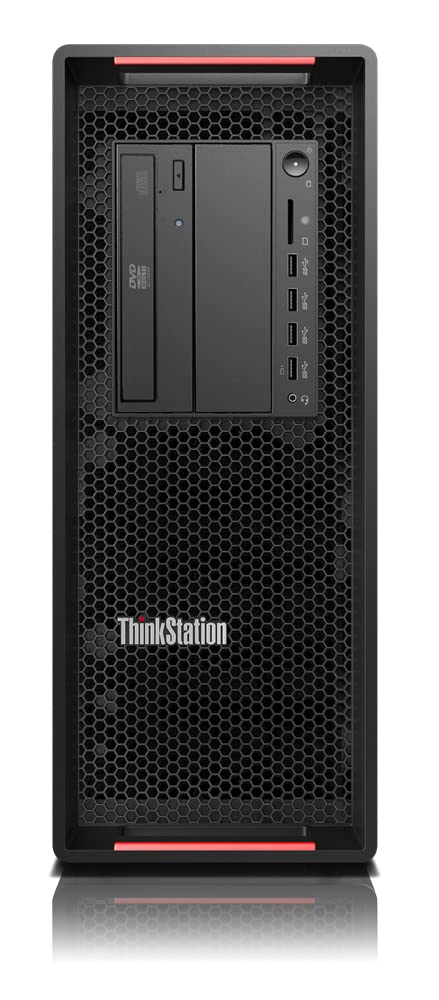 Lenovo ThinkStation P720 Workstation  Xeon Gold 5120T (14 Core), NVIDIA Quadro RTX 4000, 2TB NVMe SSD & 6TB HDD, 64GB DDR4, vPro, 2xGbE, RAID Support, DVD RW, Windows 11 Pro for Workstation (Renewed)