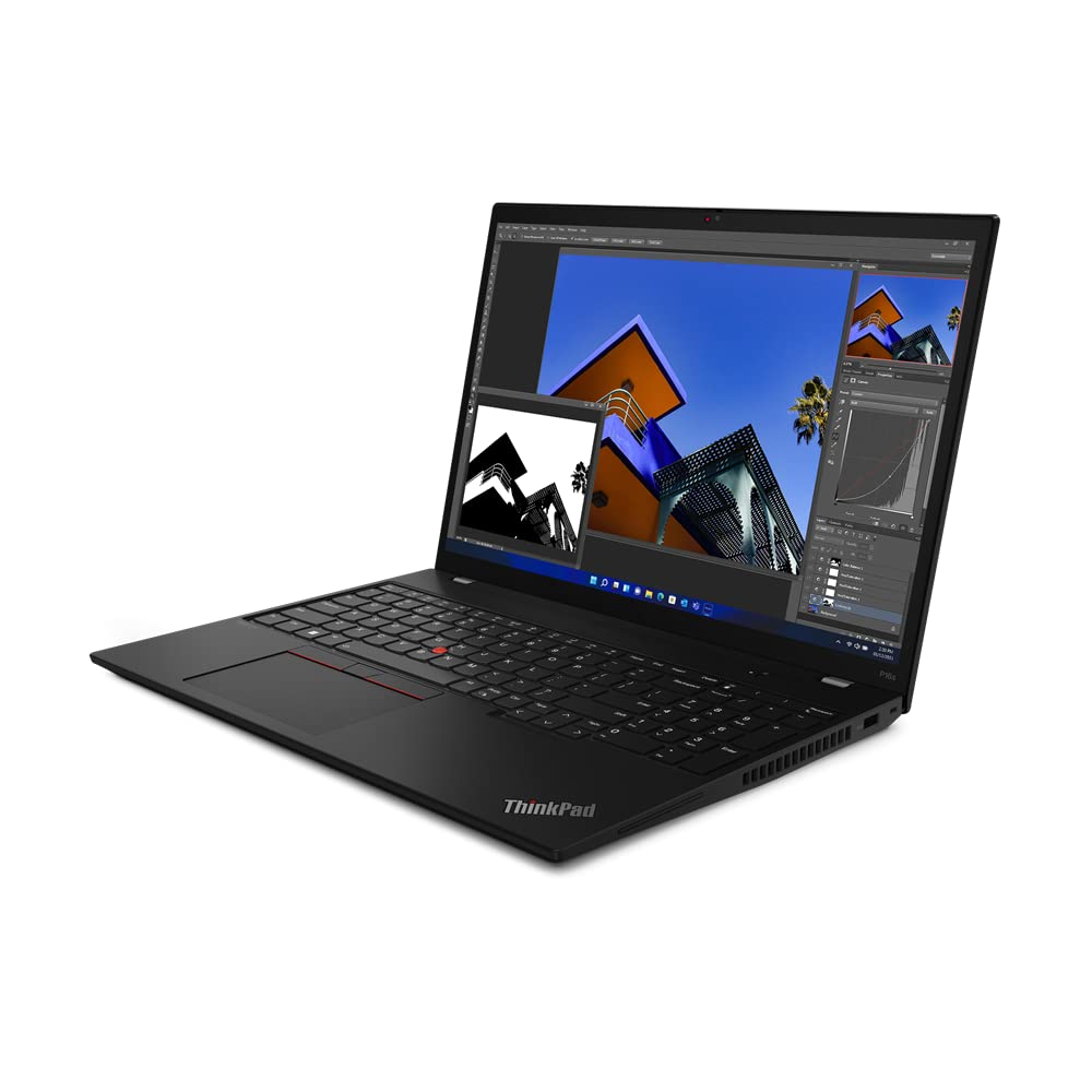 Lenovo ThinkPad P16s Gen 1 16 FHD+, i7-1260P, Nvidia T550 4GB, 2TB PCIe Gen 4.0x4 NVMe, 32GB DDR5, Fingerprint, Smartcard Reader, GbE, WIFI 6E & BT 5.3, UK Backlit Keys, Windows 11 Pro (Renewed)