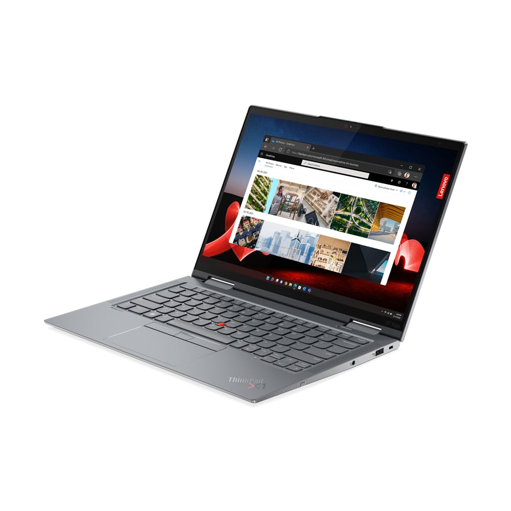 Lenovo ThinkPad X1 Yoga Gen 8 14 FHD+ 2-in-1 Touchscreen  i7-1365U (10 Core, 1.8/5.2GHz), 2TB PCIe Gen 4.0x4 NVMe, 32GB LPDDR5, vPro, FPR, Integrated Pen, UK Backlit Keys, Windows 11 Pro (Renewed)
