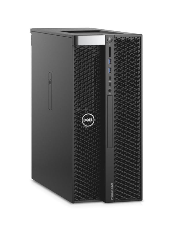 Dell Precision T5820, 128GB ECC RAM, 2TB NVMe SSD, 6TB HDD Workstation - Intel Xeon W-2295 (18 Cores, 4.8GHz), Nvidia Quadro RTX A2000, RAID Support, 950W (Renewed)