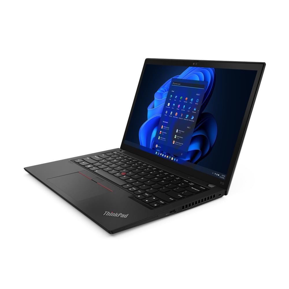 Lenovo ThinkPad X13 Gen 3 13.3 FHD+, i7-1260P (12 Cores, 2.1/4.7GHz), 2TB PCIe Gen 4.0x4 NVMe, 16GB LPDDR5, Fingerprint & Smartcard Reader, WIFI 6E & BT 5.2, UK Backlit Keys, Windows 11 Pro (Renewed)