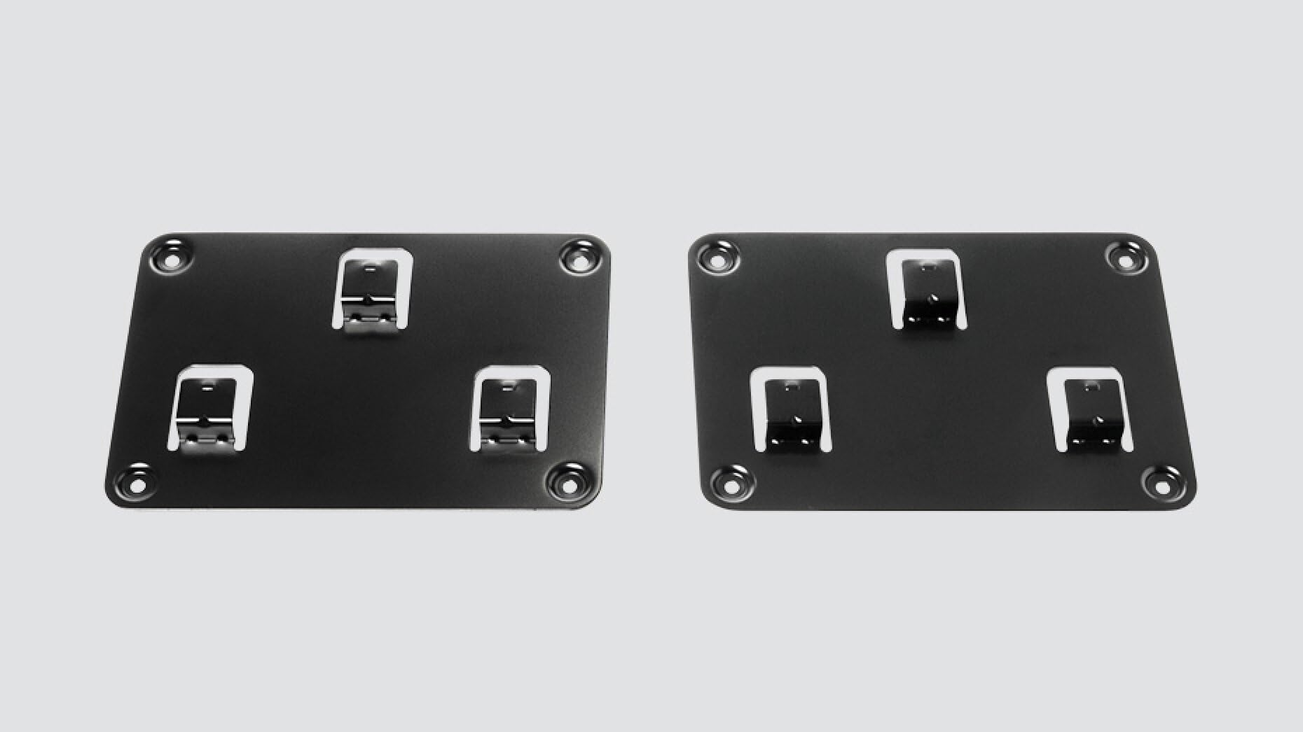 Logitech 939-001644 Rally Mounting Kit for Rally & Rally Plus Video Conferencing Systems  Includes Brackets for 2x Speakers, Camera, Table Hub, Display Hub & 2x Cable Retainers (Renewed)