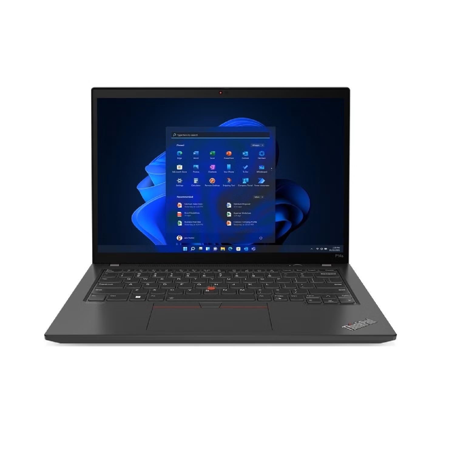 Lenovo ThinkPad P14s Gen 2 14 FHD Touchscreen, i7-1165G7, NVIDIA Quadro T500, 2TB PCIe Gen 4.0x4 NVMe, 32GB DDR4, FPR, SD & Smartcard Reader, GbE, WIFI 6, UK Backlit Keys, Windows 11 Pro (Renewed)