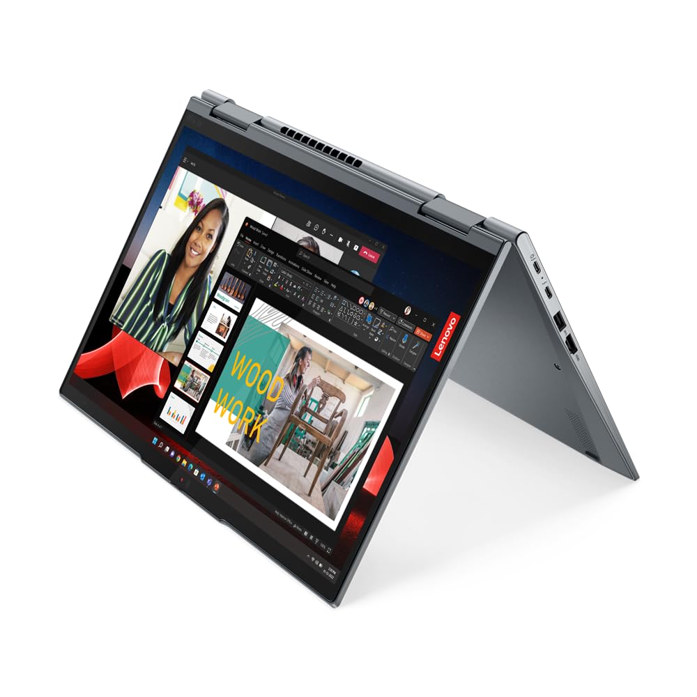 Lenovo ThinkPad X1 Yoga Gen 8 14 FHD+ 2-in-1 Touchscreen  i7-1365U (10 Core, 1.8/5.2GHz), 2TB PCIe Gen 4.0x4 NVMe, 32GB LPDDR5, vPro, FPR, Integrated Pen, UK Backlit Keys, Windows 11 Pro (Renewed)