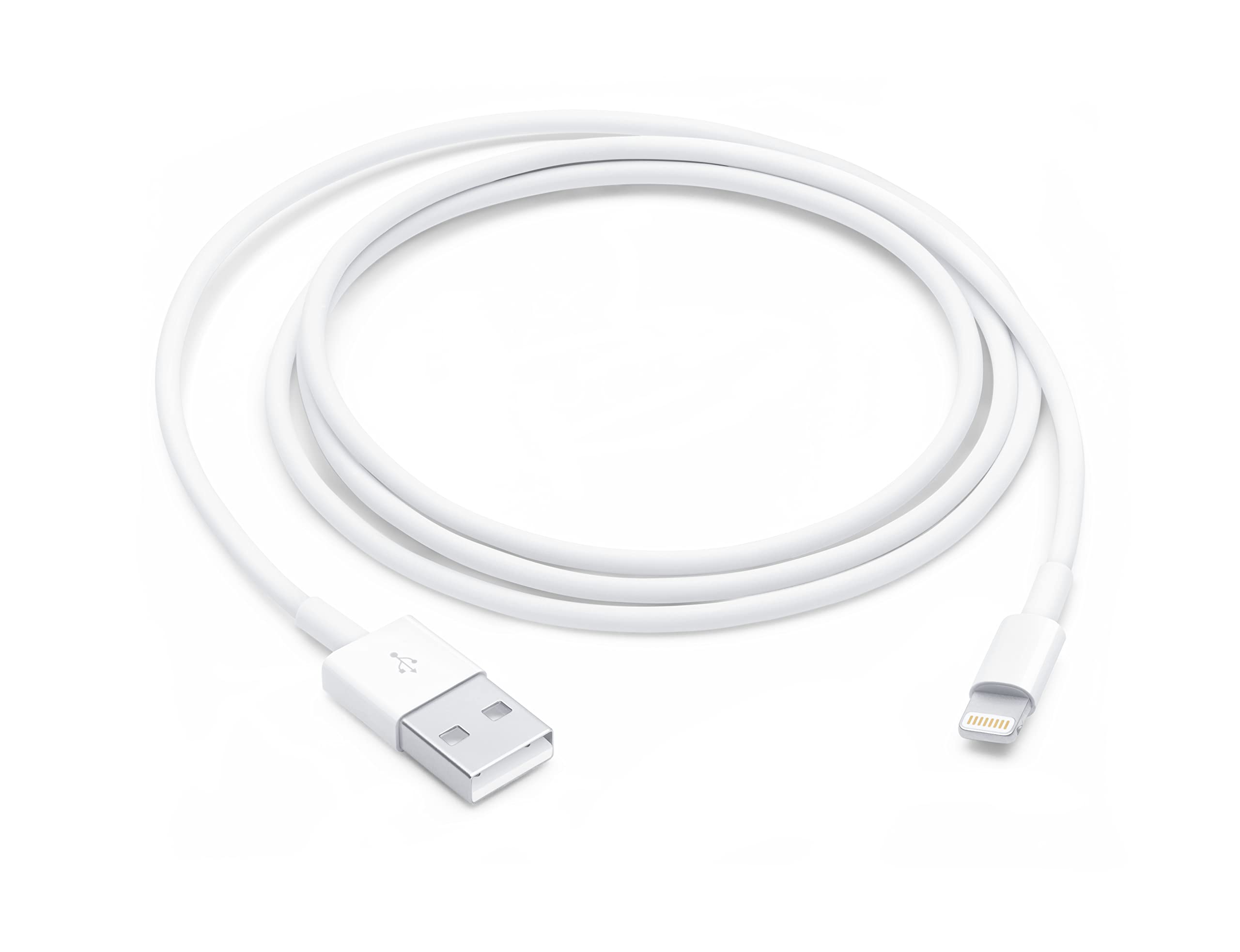 Cybist Basics Range  USB to Lightning Compatible Cable  Compatible with Apple iPad, iPhone 14 Series, iPhone 13 Series, 12, 12 Mini, 12 Pro Max, 11, XS, X, XR, SE And More.