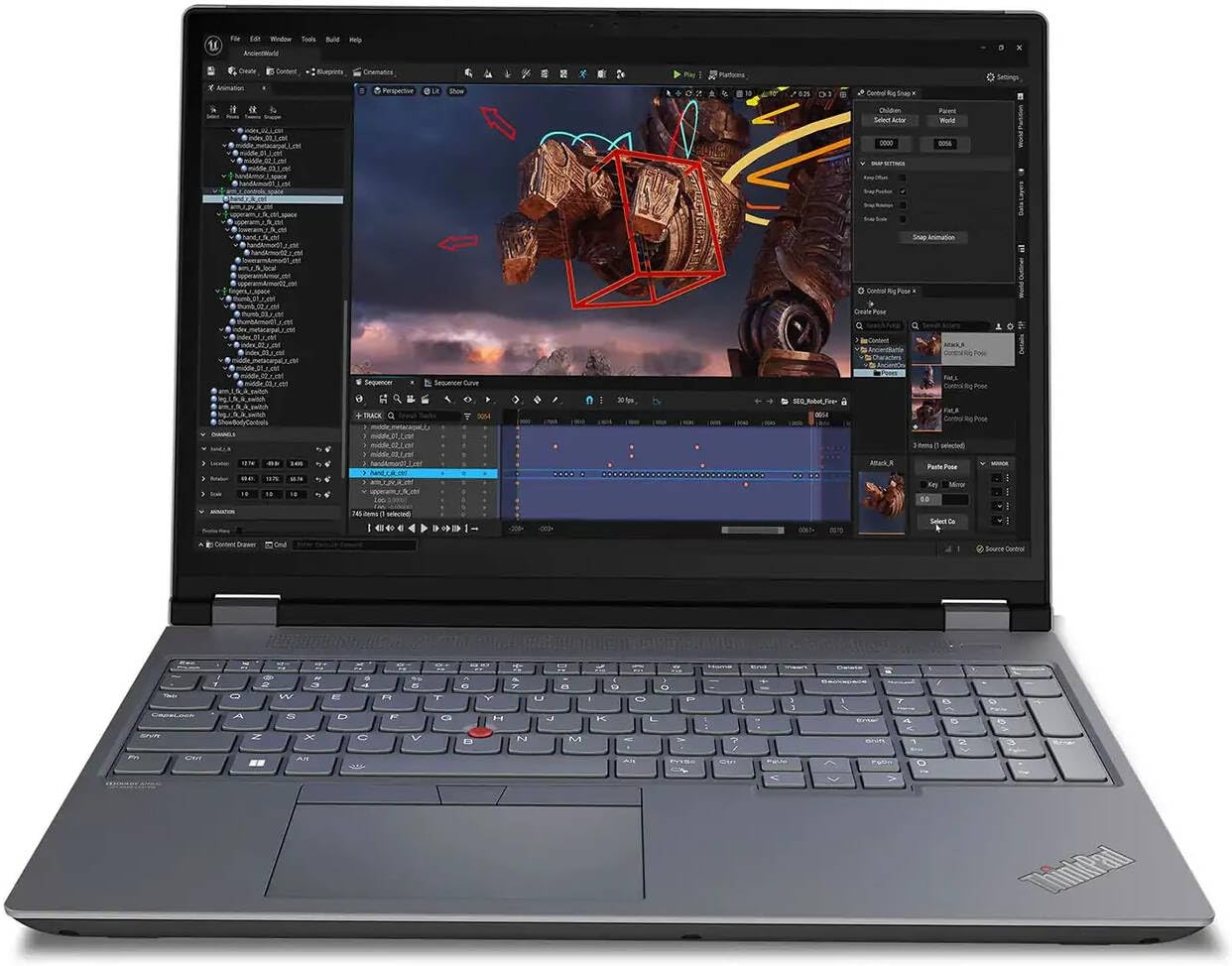 Lenovo ThinkPad P16 Gen 2 16 QHD+ 165Hz, i7-13850HX, Nvidia RTX A1000 6GB, 2TB PCIe Gen 4.0x4 NVMe, 32GB DDR5, vPro, Fingerprint, SD Card Reader, WIFI 6E, UK Backlit Keys, Windows 11 Pro (Renewed)