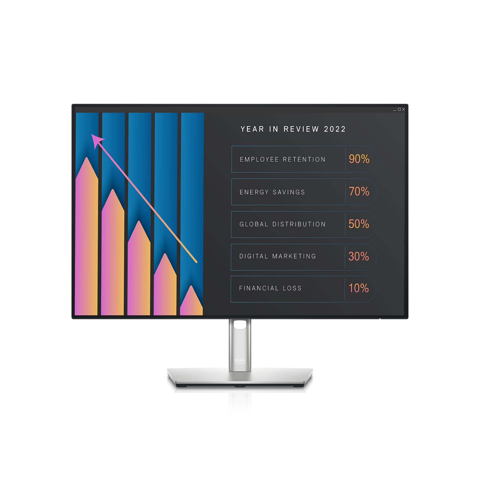 DELL UltraSharp U2421E 24.1 WUXGA (1920x1200) Monitor, IPS, USB Hub, 350 Nits, 99% sRGB, 1000:1, 5ms, ComfortView Plus, 16:10, Adjustable (Height, pivot, swivel, tilt), HDMI, DisplayPort (Renewed)