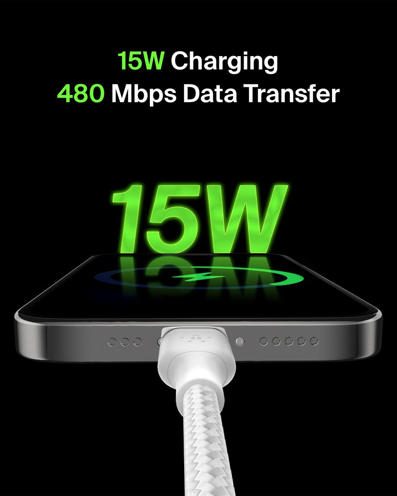 Belkin BoostCharge Braided USB C charger cable