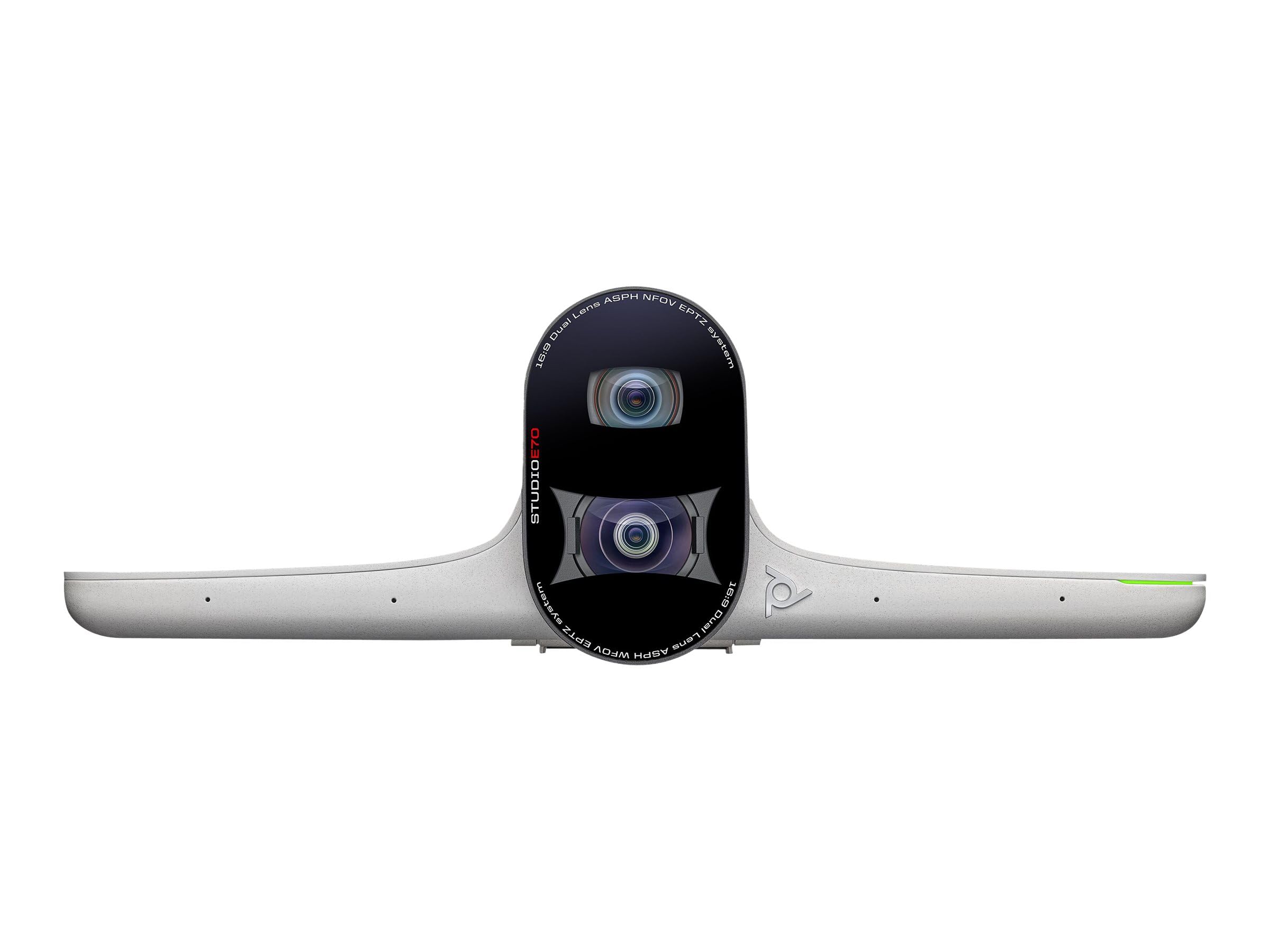 POLY Studio E70 4K Smart Camera & GC8 Touch Controller Video Conferencing Kit, 2x 20MP Cameras, 7.3x Zoom, Speaker Framing, Lens, USB-C. RJ-45, Teams & Zoom Certified (Renewed)