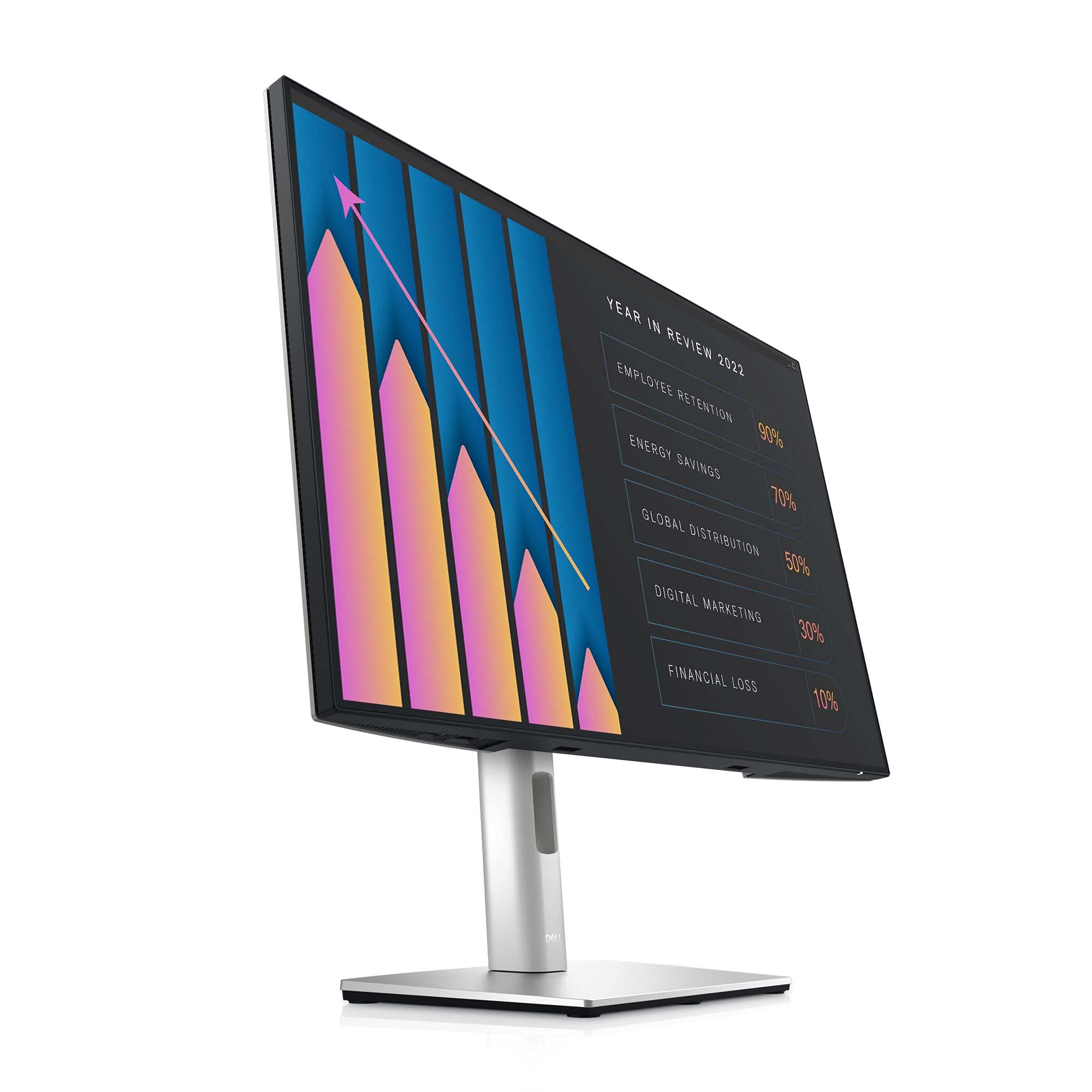 DELL UltraSharp U2421E 24.1 WUXGA (1920x1200) Monitor, IPS, USB Hub, 350 Nits, 99% sRGB, 1000:1, 5ms, ComfortView Plus, 16:10, Adjustable (Height, pivot, swivel, tilt), HDMI, DisplayPort (Renewed)