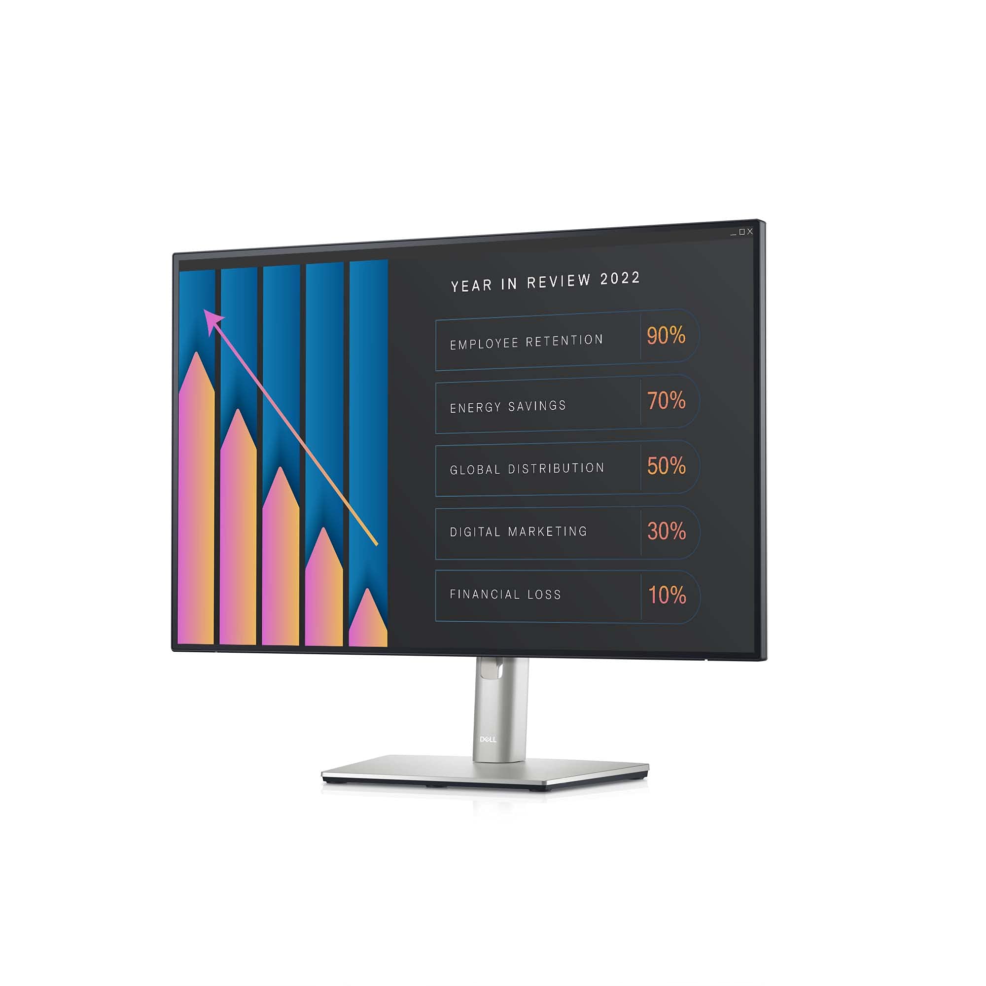 DELL UltraSharp U2421E 24.1 WUXGA (1920x1200) Monitor, IPS, USB Hub, 350 Nits, 99% sRGB, 1000:1, 5ms, ComfortView Plus, 16:10, Adjustable (Height, pivot, swivel, tilt), HDMI, DisplayPort (Renewed)