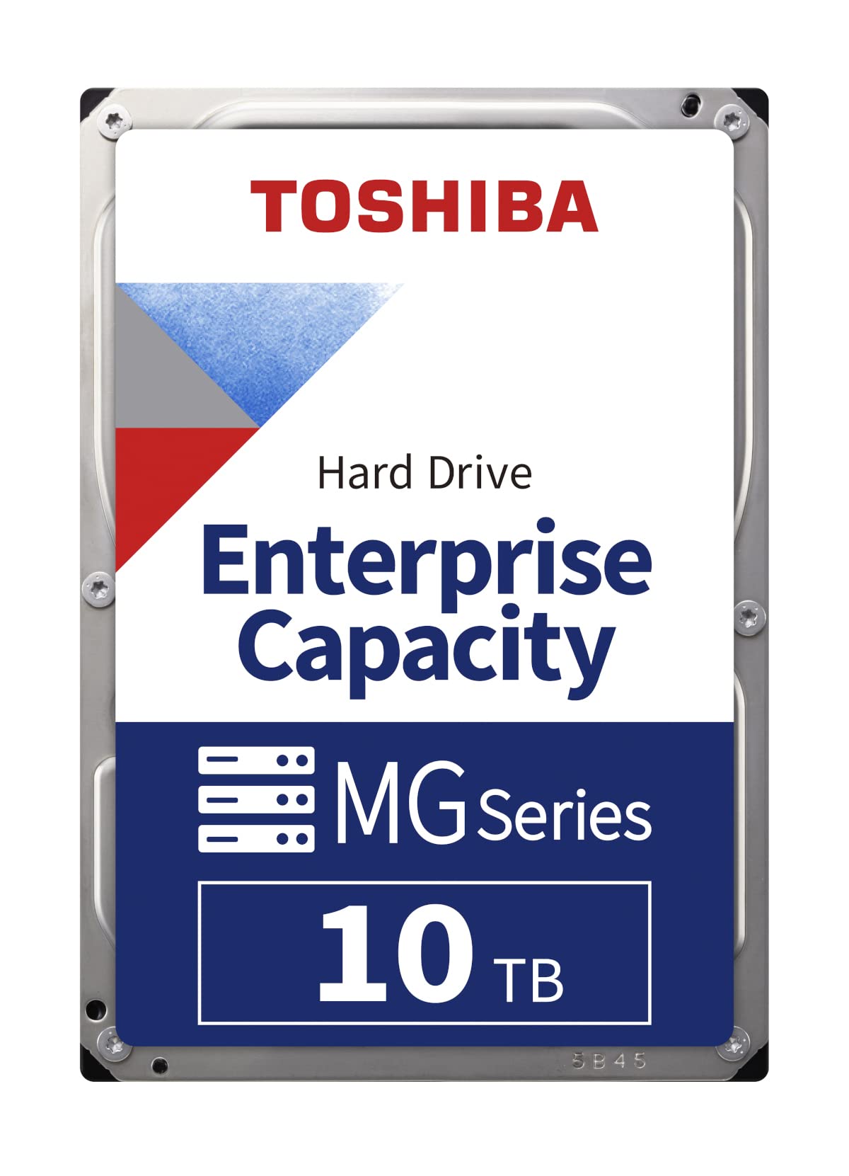 Toshiba 10TB SATA 6 Gb/s MG06ACA10TE HDEPV10GFA51 3.5 Inch FW 4304 512e 256MB 7200 RPM SIE NAS Enterprise Class 24/7 HDD Hard Disk Drive for Dell HP Lenovo Supermicro and Other Systems (Renewed)
