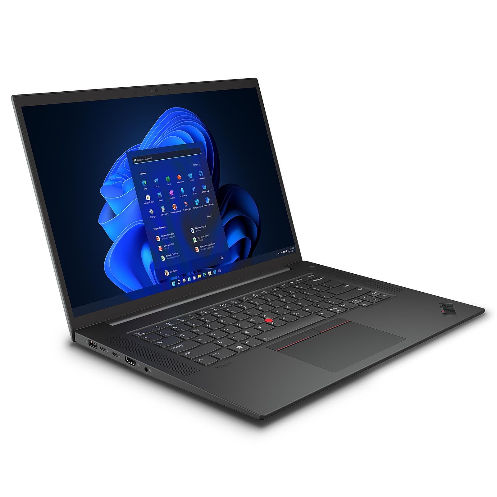 Lenovo ThinkPad P1 Gen 5 16 QHD+ 165Hz (2560x1600) - i7-12800H, Nvidia RTX A4500 16GB ECC, 2TB PCIe Gen 4.0x4 NVMe, 64GB DDR5, vPro, SD & Fingerprint Reader, UK Backlit Keys, Windows 11 Pro (Renewed)