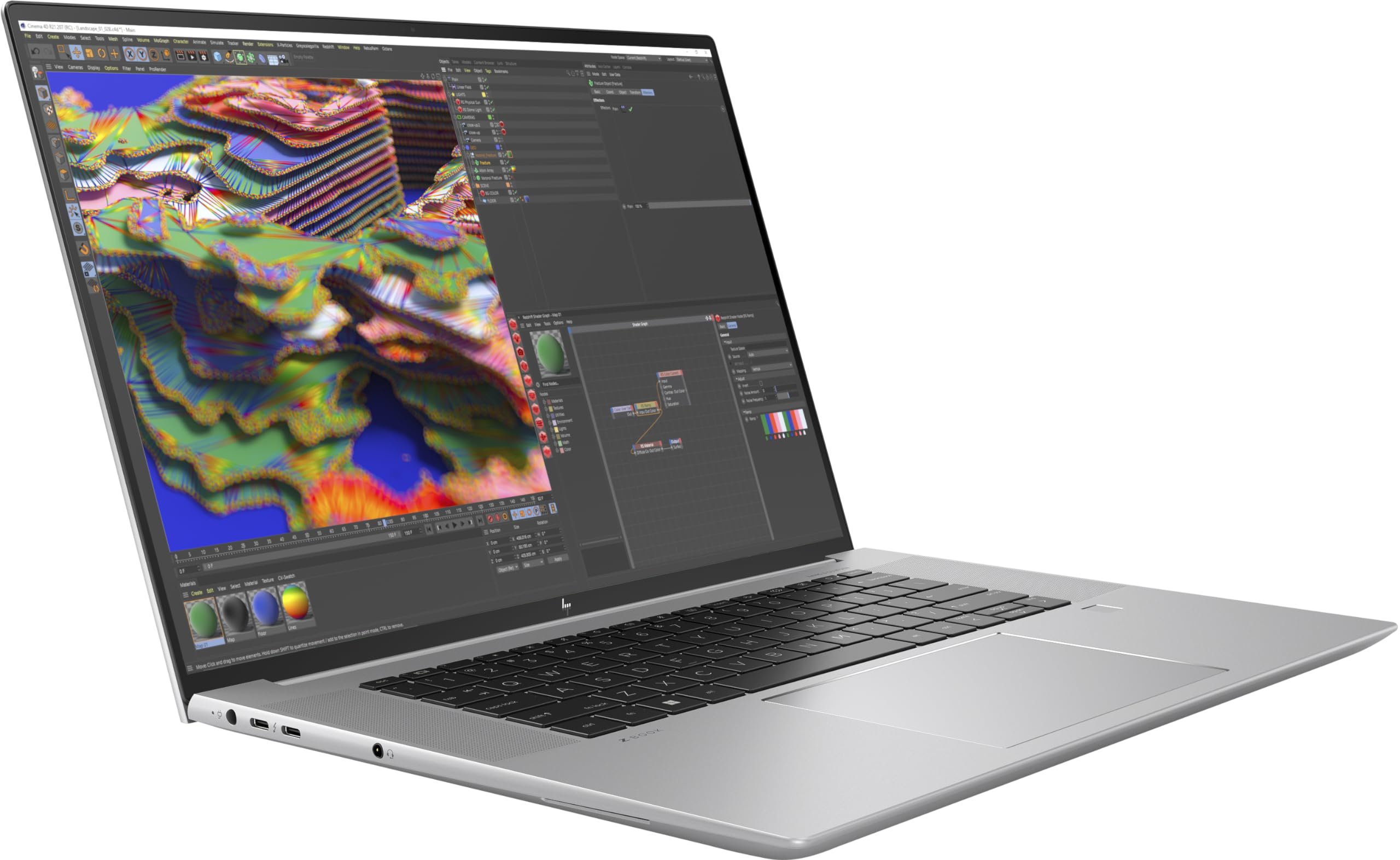 HP ZBook Studio 16 G9 16 FHD+, i7-12800H, Nvidia GeForce RTX 3070 Ti 8GB, 2TB PCIe Gen 4.0x4 NVMe, 64GB RAM, vPro, Wolf Security, FPR, SD Card Slot, WIFI 6E, UK Backlit Keys Windows 11 Pro (Renewed)