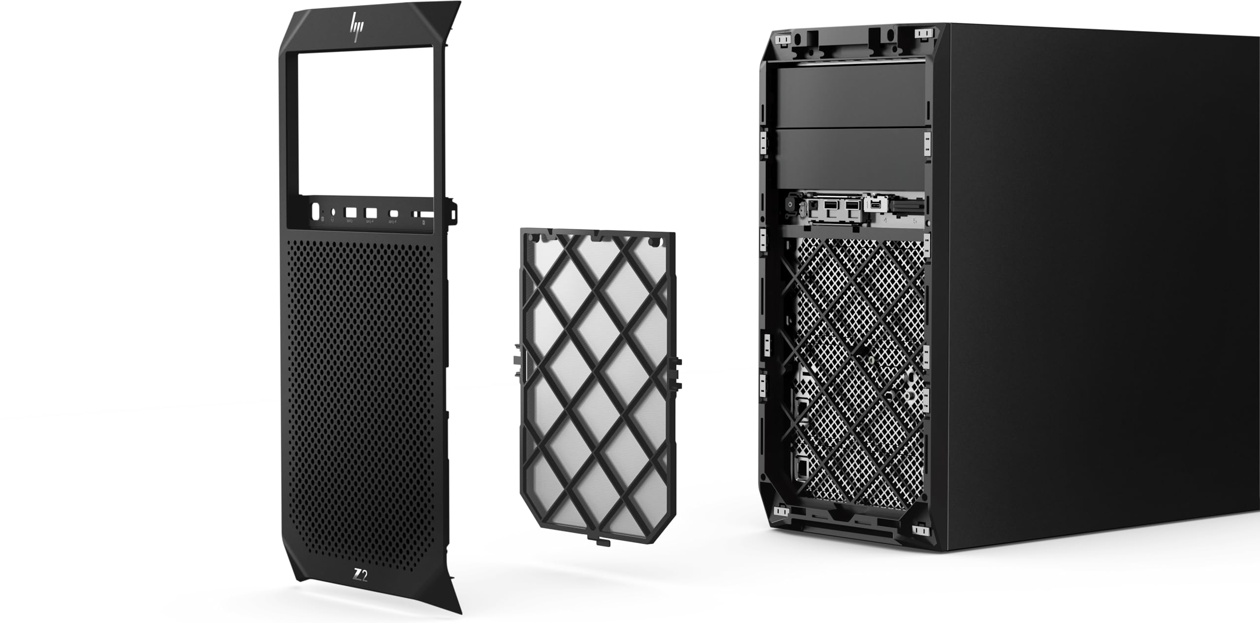 HP Z2 G4 Tower Workstation – i7-8700 (6 Core, 4.6GHz), Nvidia Quadro P2000 5GB, 2TB PCIe Gen 4.0 x4 NVMe, 32GB DDR4, GbE, Windows 11 Pro (Renewed)