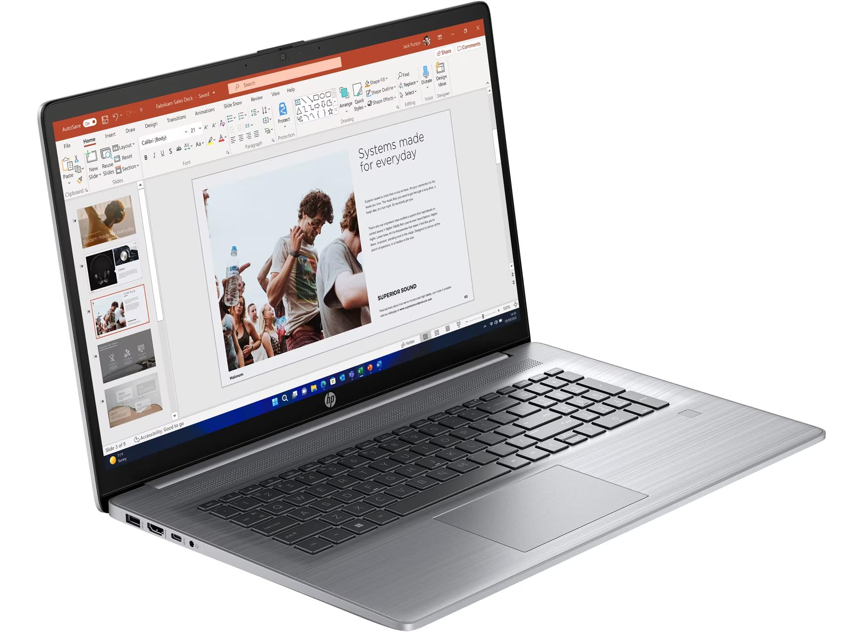 HP 470 G10 Notebook 17.3" FHD  i5-1335U (10 Cores,1.3/4.6GHz), Intel UHD Graphics, 1TB PCIe Gen 4.0x4 NVMe, 16GB DDR4, WIFI 6 & BT 5.2, UK Keys, Windows 11 Pro (Renewed)