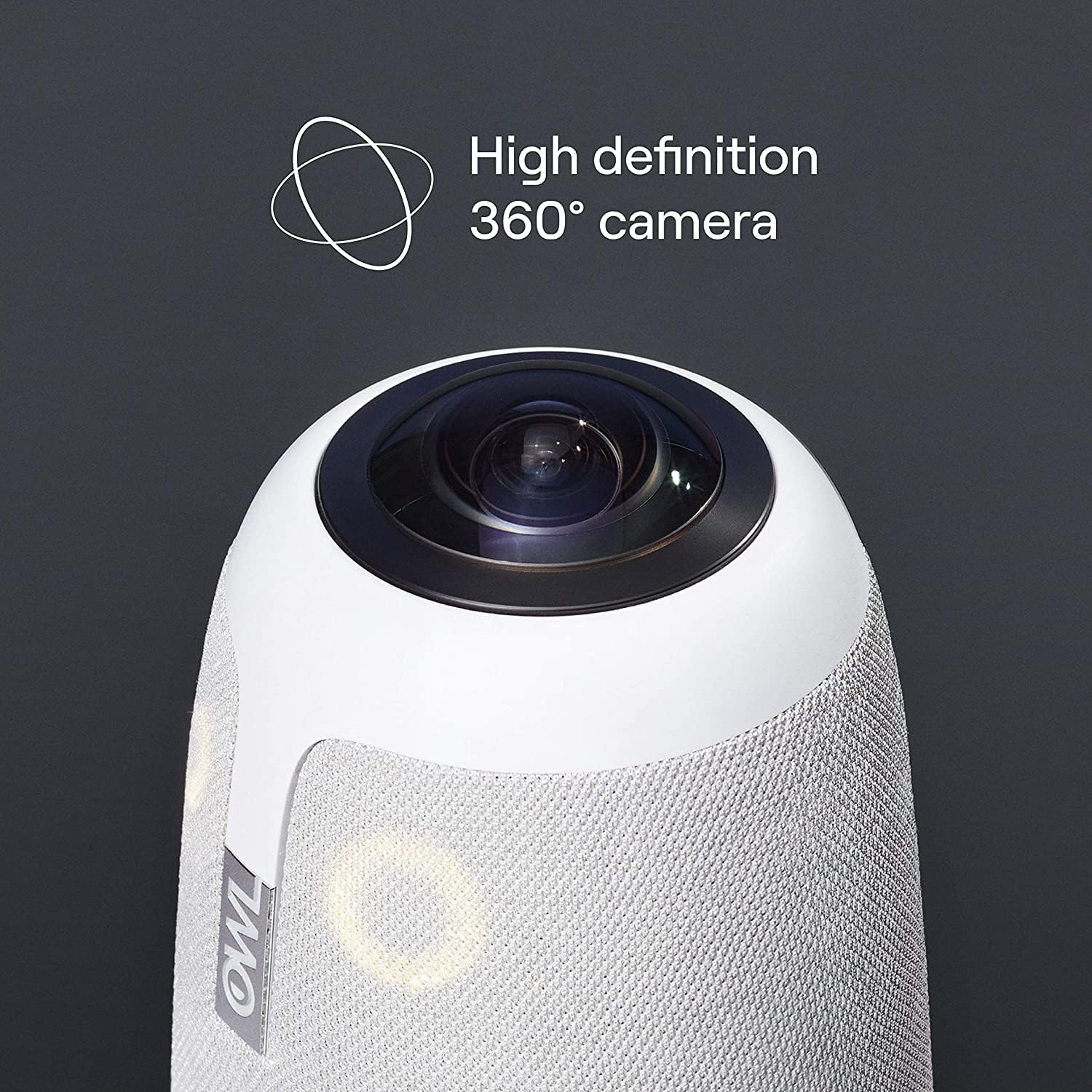 Owl Labs Meeting Owl Pro Conferencing Camera - Premium 360-Degree Smart Camera, 8 Mics & 3 Speakers, 1080p HD, 18ft Mic Range, Plug & Play, WIFI, Support for Zoom, Teams, Webex & More (New)(Renewed)