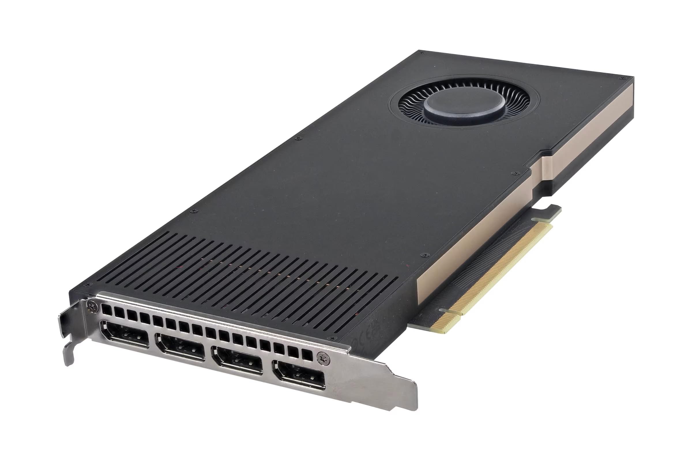HP OEM Nvidia RTX A4000 16GB GDDR6 ECC Professional Graphics Card -Single Slot, 6144 CUDA Cores, 2nd Gen Tensor Cores, 3rd Gen Ray Tracing Cores, 448GB/s, 140W, 4x DisplayPort 1.4a (New)(Renewed)
