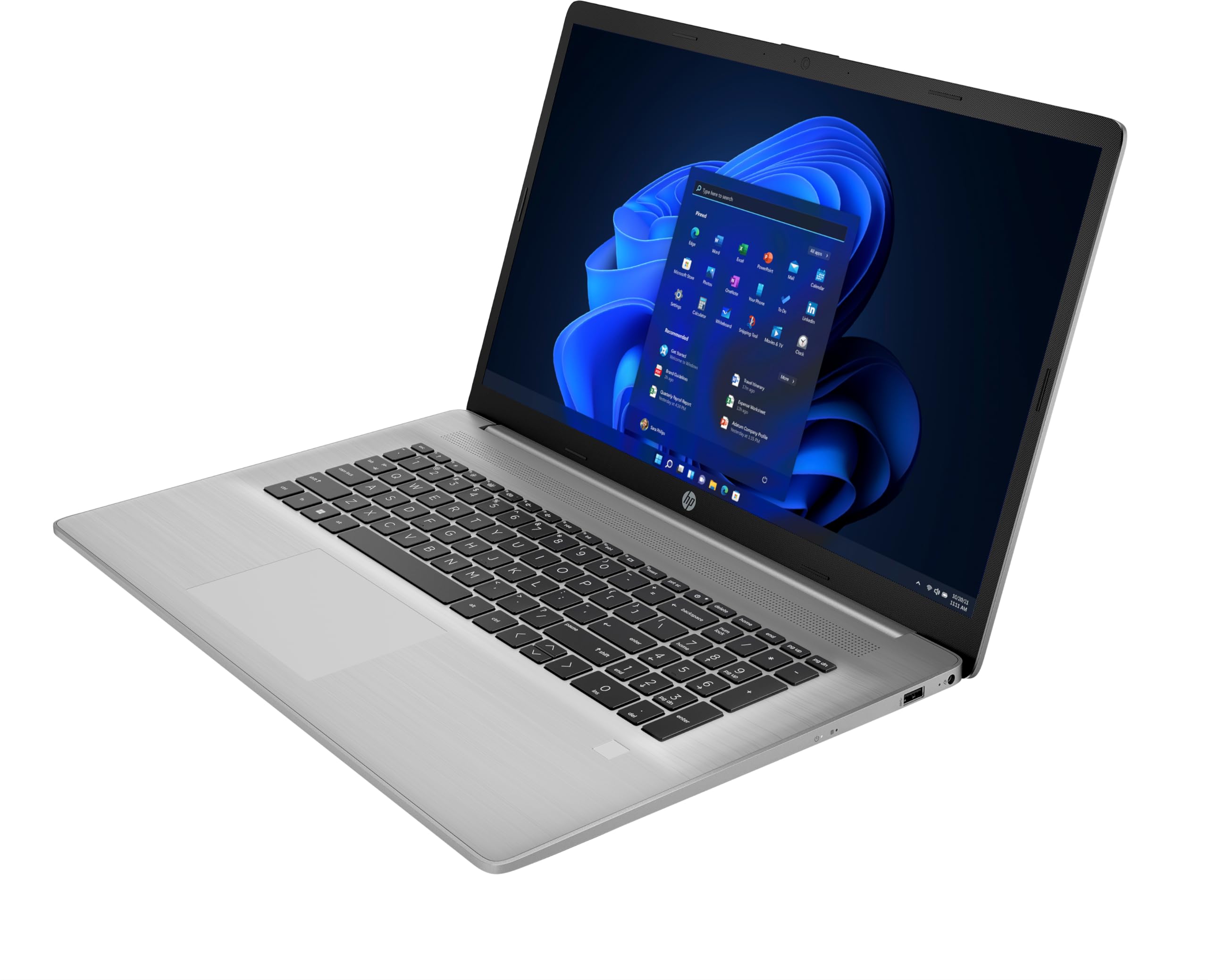 HP 470 G8 Notebook 17.3" FHD  i5 1135G7 (4 Cores, 2.4/4.2GHz), 1TB PCIe Gen 4.0x4 NVMe, 16GB DDR4, Intel UHD Graphics, WIFI 6 & Bluetooth 5.2, HD Webcam, UK Keys, Windows 11 Pro (Renewed)