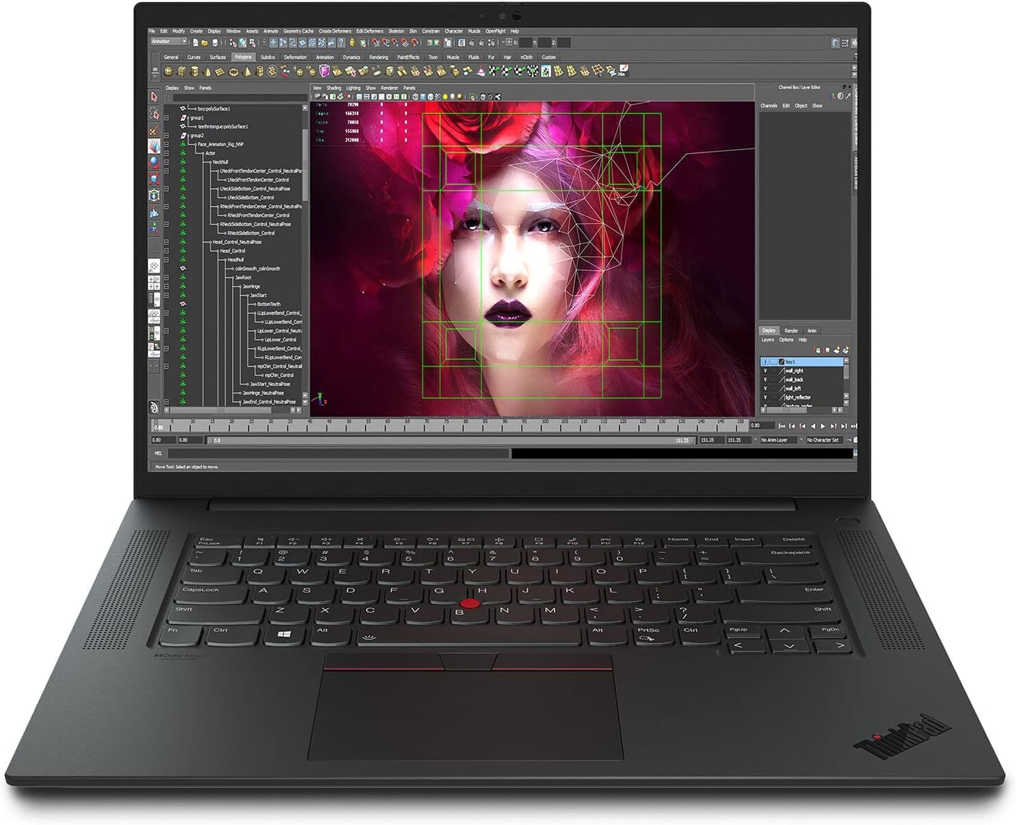 Lenovo ThinkPad P1 Gen 4 16 QHD+(2560x1600), i7-11850H, Nvidia RTX A2000, 2TB PCIe Gen 4.0x4 NVMe, 32GB DDR4, vPro, FPR, SD Card Reader, WIFI 6E & BT 5.3, UK Backlit Keys, Windows 11 Pro (Renewed)