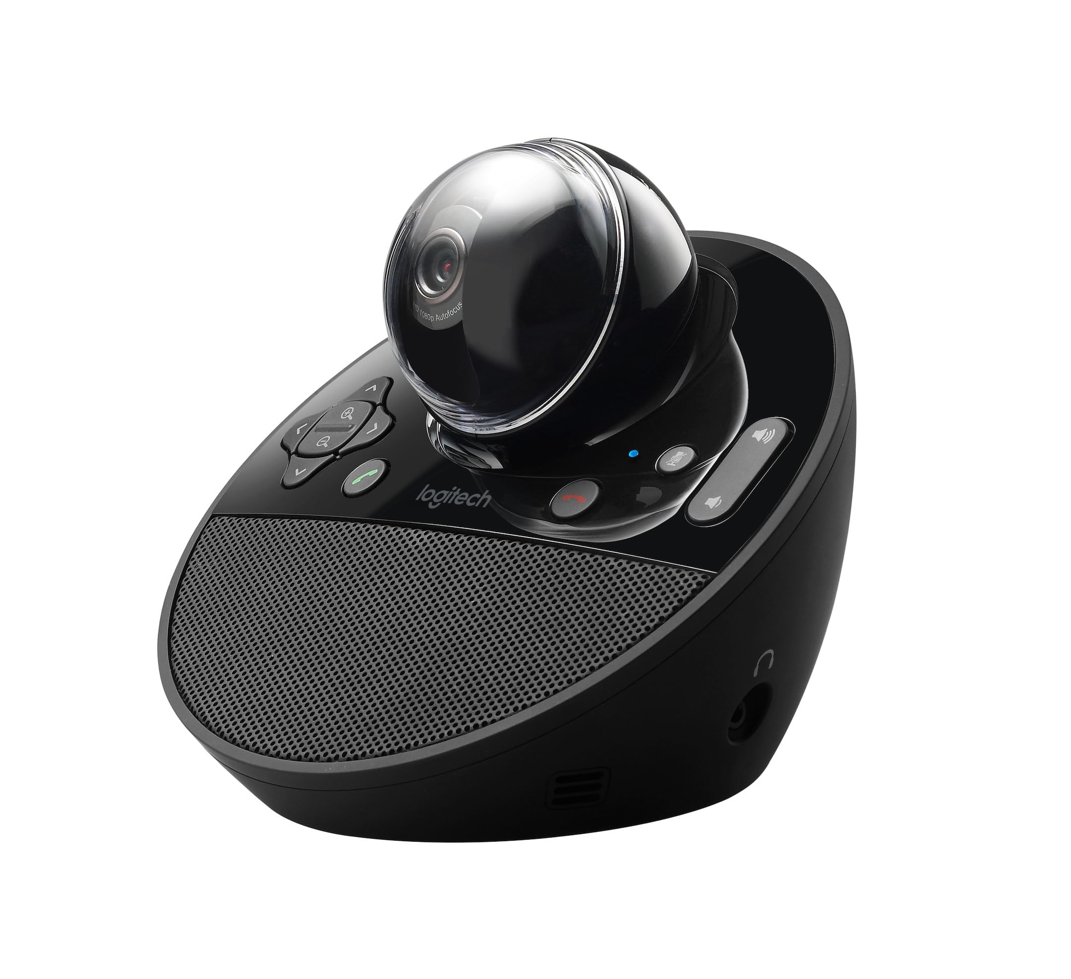 Logitech ConferenceCam BCC950 Conferencing System - FullHD PTZ Camera, Built-in Speaker Phone, Omnidirectional Mic, Remote Control, Extender Stem, USB Plug-And-Play, 960-000867 (New)(Renewed)