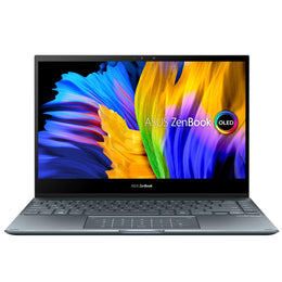 ASUS ZenBook Flip 13.3 FHD OLED 2-in-1 Touchscreen - i7-1165G7 (4 Cores, 4.7GHz), 1TB PCIe Gen 4.0x4 NVMe, 16GB LPDDR4x, Iris Xe Graphics, WIFI 6 & BT 5.2, UK Backlit Keys, Windows 11 Pro (Renewed)