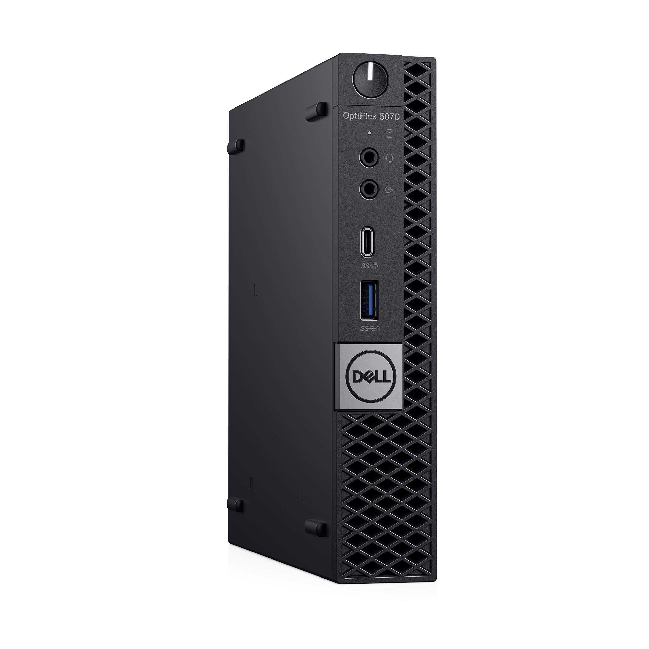 Dell OptiPlex 5070 Micro (USFF) Desktop  i7 9700T (8 Cores, 2.0/4.3GHz), 1TB PCIe Gen 4.0x4 NVMe, 16GB DDR4, Intel UHD Graphics, GbE, WIFI 6 & Bluetooth 5.1, Windows 11 Pro (Renewed)