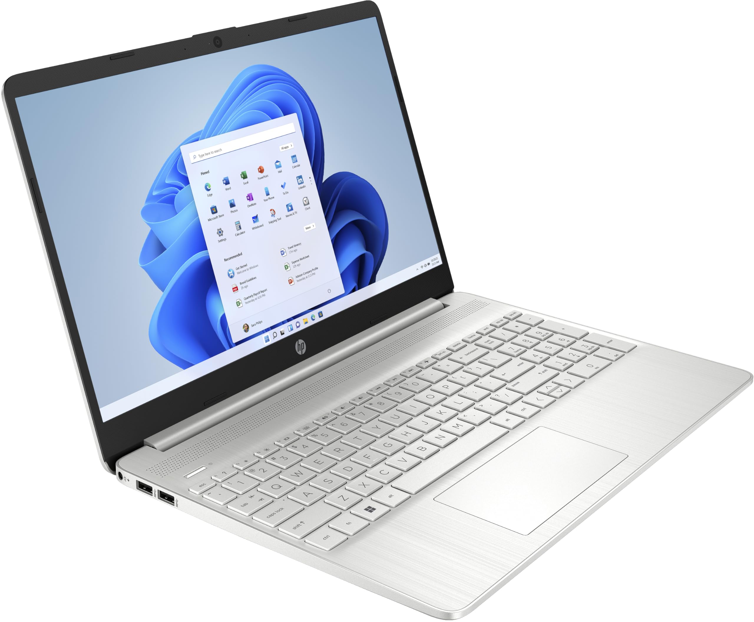 HP Laptop 15s-fq5020na 15.6 FHD  i3-1215U (6 Cores, 4.4GHz), 512GB PCIe Gen 4.0x4 NVMe, 8GB DDR4, SD Card Reader, Intel UHD Graphics, WIFI 5 & BT 4.2, UK Keys, HD Webcam, Windows 11 Pro (Renewed)