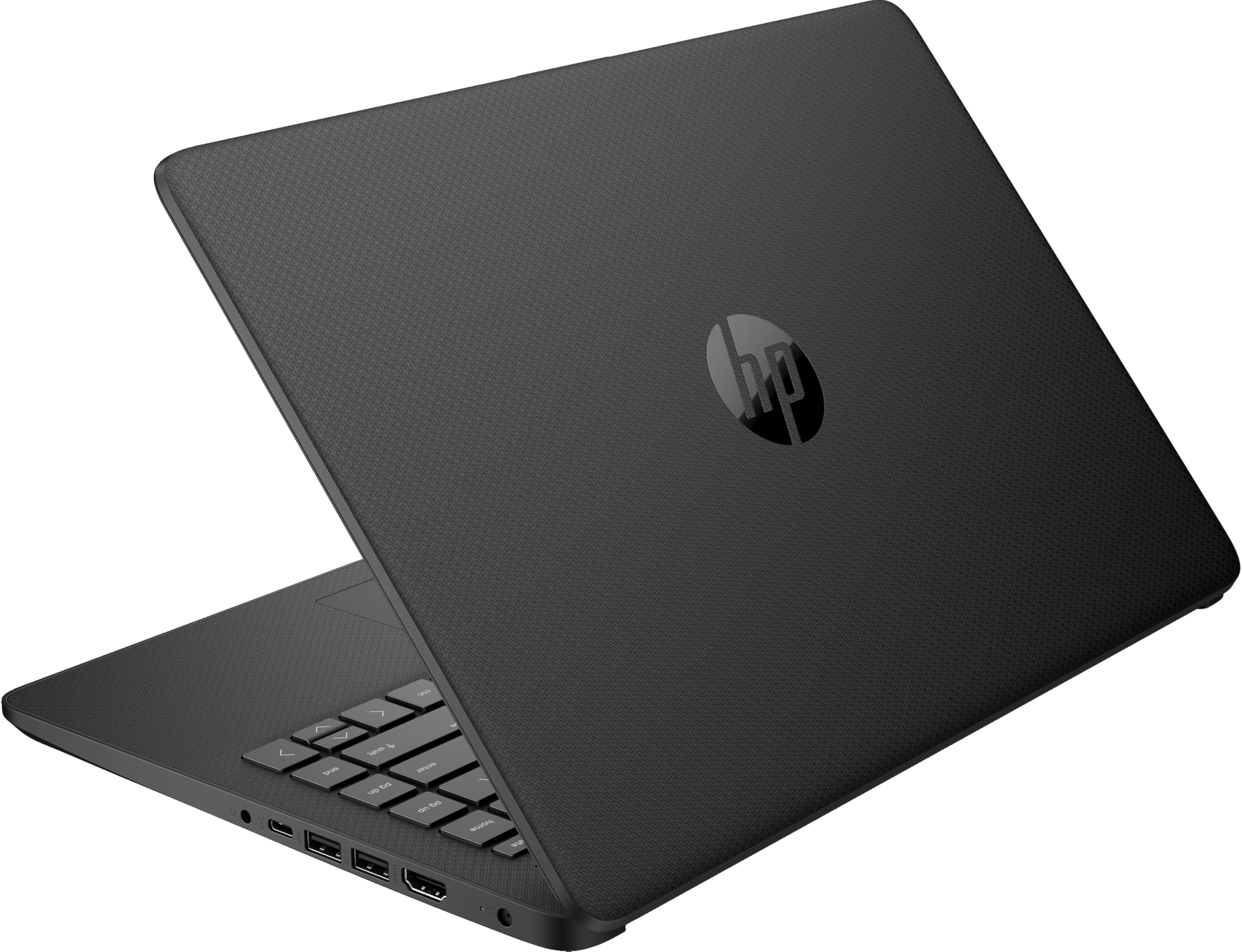 HP Laptop 14s-dq0034na 14 HD  Intel Celeron N4120, 256GB PCIe NVMe, 8GB DDR4, SD Card Reader, WIFI 5 & BT 4.2, Intel UHD Graphics 600, Stereo Speakers, HD Webcam, UK Keys, Windows 11 Pro (Renewed)