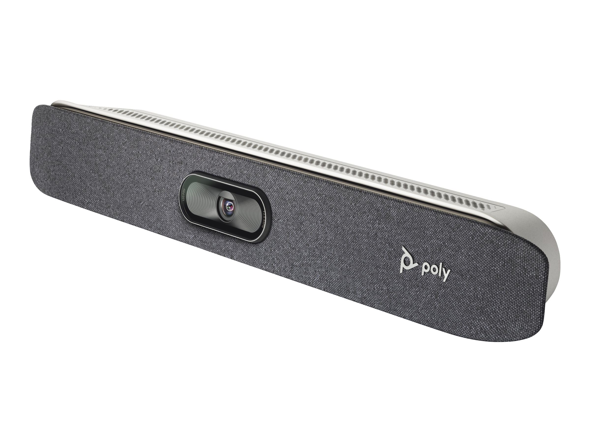 Poly Studio X30 All-in-One 4K UHD Video Conferencing Camera Bar, Smart Camera, 5x Zoom, 110º FOV, Integrated Speaker, 4 MEMS Microphones, Lens, Certified for Zoom, Teams & Meet (New)(Renewed)