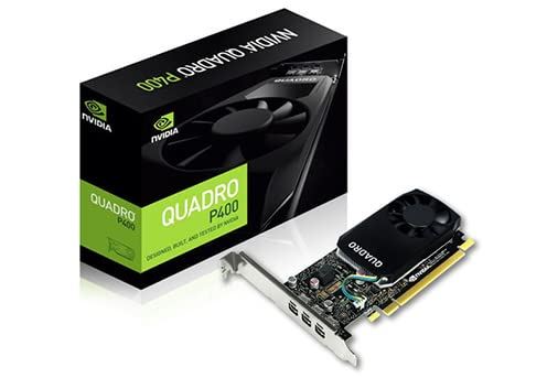 NVIDIA Quadro P400 2GB Single Slot Pro Graphics Card (Renewed)
