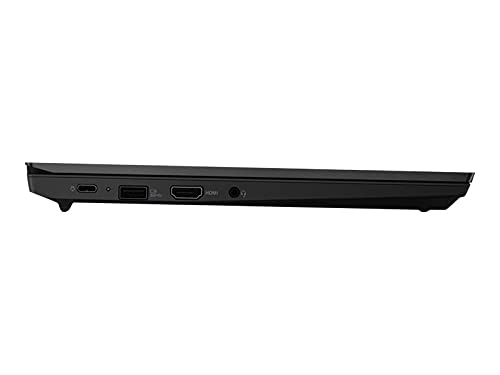 Lenovo ThinkPad E14 Gen 2 – i3-1115G4 (4.1GHz), 8GB DDR4, 512GB NVMe, Intel UHD Graphics, WiFi 6 & BT 5.1, Backlit Keyboard, Windows 11 Pro – 14” Black Laptop (Renewed)
