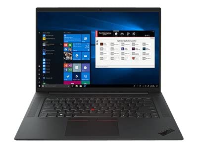 Lenovo ThinkPad P1 Gen 4, 64GB DDR4, 1TB SSD Laptop - i7-11850H (8 Core, 4.8GHz), RTX A3000, Fingerprint & SD Card reader, WIFI 6 & BT 5.2, Free Windows 11 Pro Upgrade, Backlit Keyboard (Renewed)