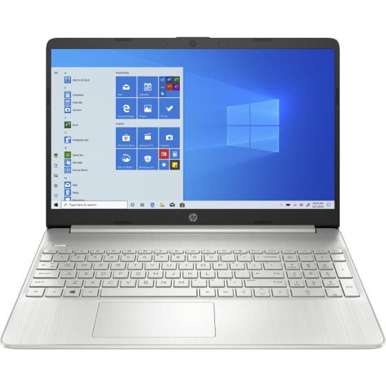 HP 15s-fq2024na Laptop - Intel Pentium Gold 7505 (2 Cores, 3.5GHz), 8GB DDR4, 512GB SSD, Intel UHD Graphics, SD Card Reader, WIFI 5 & BT 4.2, Windows 11 Pro – UK Keyboard layout (Renewed)