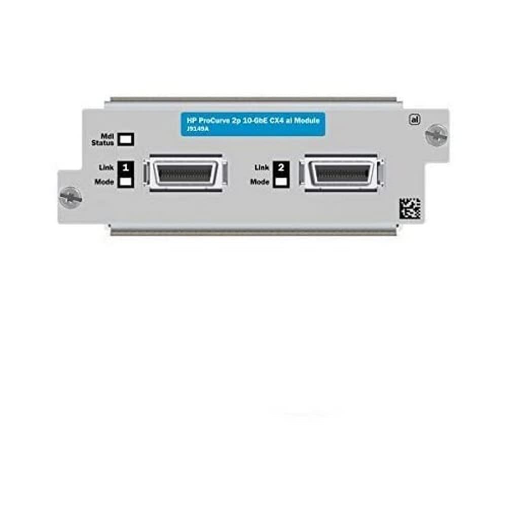 HP J9149A ProCurve 2p 10 GbE CX4 al Copper Module 10 Gigabit Ethernet 10GBase-CX4 2 Ports