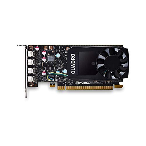 HP Nvidia Quadro P620 2GB Graphics Card (Quadro P620, 2GB, GDDR5, 128-Bit, 5120 x 2880 Pixels, PCI Express x16 3.0), 3ME25AA (Renewed)