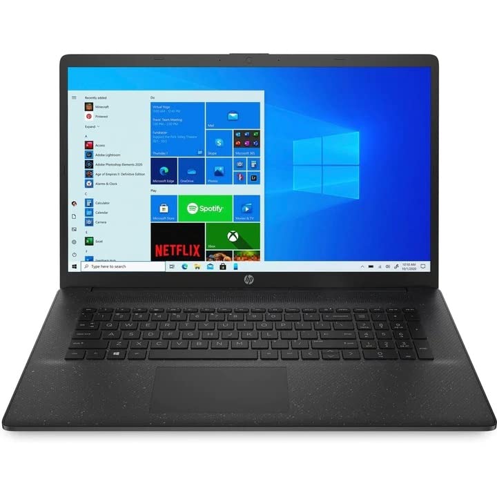 HP 17-cn0040na 17” FHD Ultrabook - Intel Core i5-1135G7 (4 Cores, 4.2 GHz), Intel Iris Xᵉ Graphics 520, 16GB RAM, 1 TB SSD, WIFI 6 & Bluetooth 5.2, Windows 11 Pro – UK Keyboard Layout (Renewed)