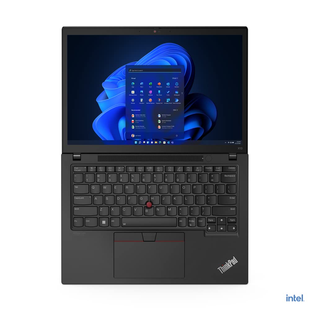 Lenovo ThinkPad X13 Gen 3 - i5-1235U (10 Cores, 4.4GHz), 16GB DDR4, 1TB NVMe, Intel Iris Xe Graphics, Fingerprint & Smart Card Reader, vPro, WIFI 6 & BT 5.1, Backlit Keys, Windows 11 Pro (Plain Box)