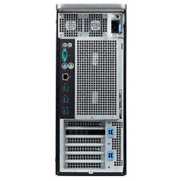 Dell Precision 7820 Tower, 64GB DDR4, 2TB NVMe & 2TB HDD – Xeon Gold 6138 (20 Cores, 3.7GHz), Nvidia RTX 4000 8GB GDDR6, SD Card Slot, 950W, LAN, Windows 11 Pro (Renewed)