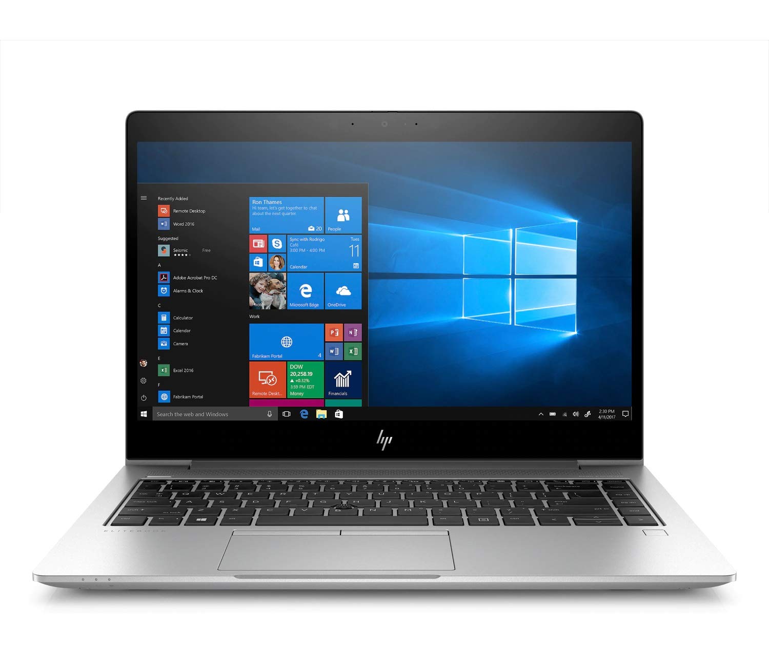 HP EliteBook 840 G6 14" FHD Ultrabook - i5-8365U (4 Cores, 4.1GHz), 16GB DDR4, 1TB NVMe SSD, vPro, WIFI 5 & BT 5, Fingerprint & Smart Card Reader, Free Windows 11 Pro Upgrade, Backlit keys (Renewed)