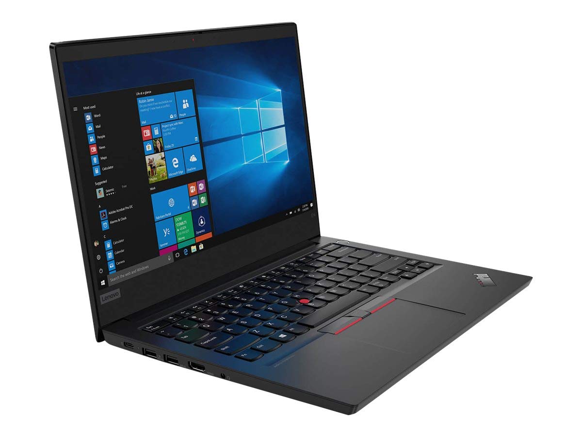 Lenovo ThinkPad E14 Gen 2 - i7-1165G7 (4 Cores, 4.7GHz), 16GB DDR4, 1TB NVMe, Intel Iris Xe Graphics, Fingerprint Reader, WiFi 6 & BT 5.2, Windows 11 Pro, Backlit Keyboard – 14” Black Laptop (Renewed)