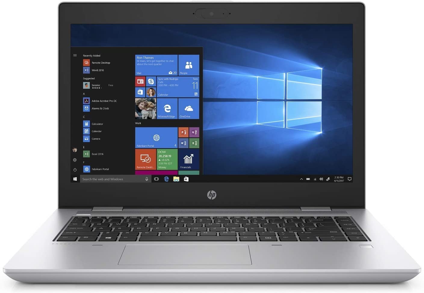 HP ProBook 640 G5 - i5-8265U (4 Cores, 3.9GHz), 16GB DDR4, 512GB NVMe SSD, Intel UHD Graphics 620, Fingerprint Reader, WIFI 5 & BT 4.2, Free Windows 11 Pro Upgrade, Backlit Keyboard (Renewed)