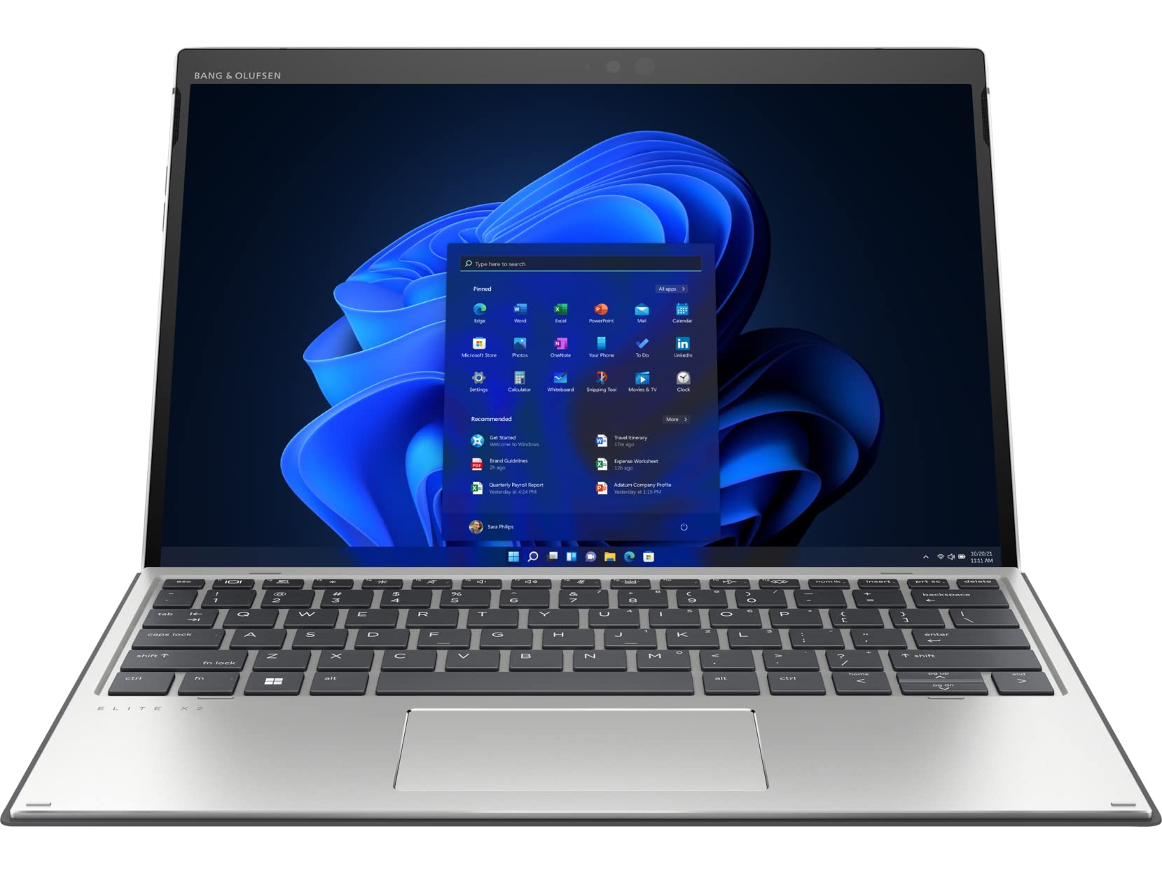 HP Elite X2 G8, 13" WUXGA+ Touchscreen Tablet PC - i5-1135G7 (4.2GHz), 16GB DDR4, 512GB NVMe, Iris Xe Graphics, WIFI 6 & BT 5, Wolf Security, Windows 11 Pro – Detachable UK Keyboard (Renewed)