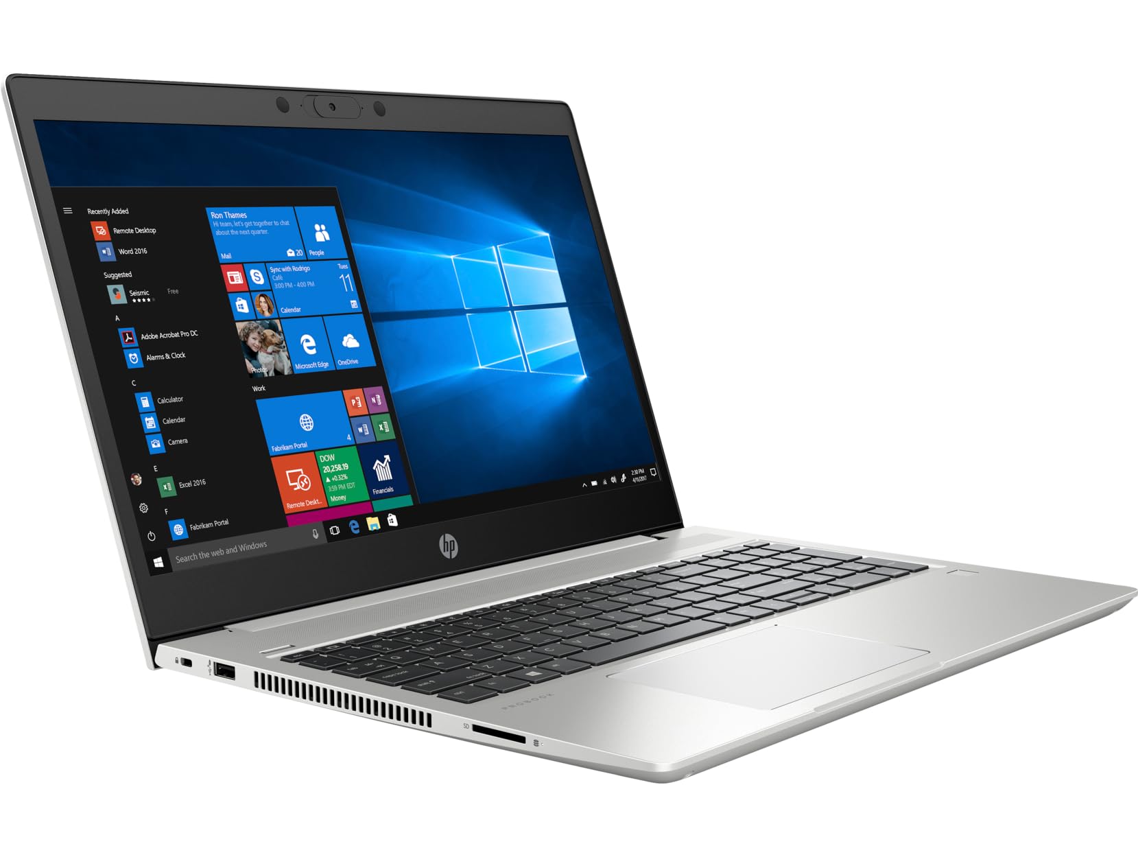 HP ProBook 450 G7-1TB PCIE Gen 4.0 x4 NVMe, i5-10210U (4 Cores, 4.2GHz), 16GB DDR4, Intel UHD Graphics, SD Card Reader, WIFI 6 & BT 5, Windows 11 Pro (Renewed)